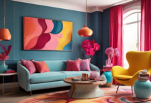 Dekorasyonda Fark Yaratacak Cesur Renk Fikirleri