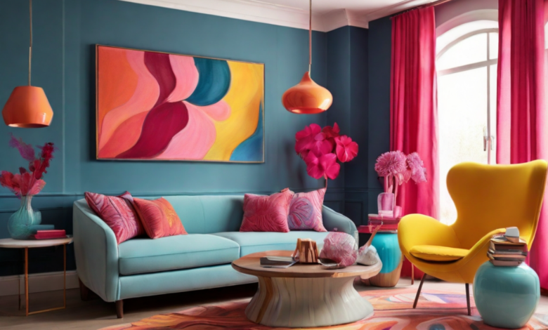 Dekorasyonda Fark Yaratacak Cesur Renk Fikirleri